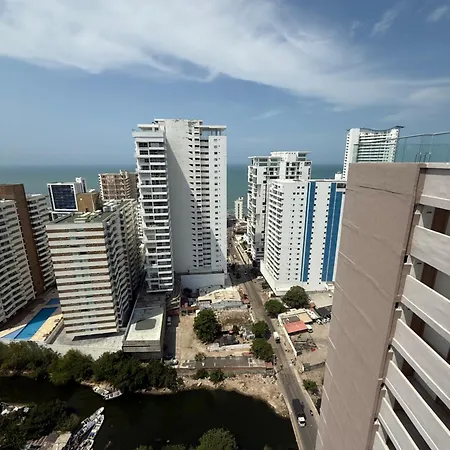 Beautiful Ocean View Apartamento Cartagena